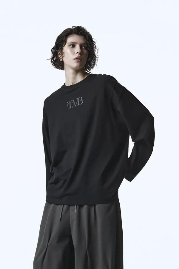 TMB Embossed Logo Long Sleeve [ Black ]