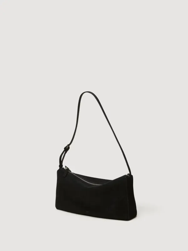 Cosmo Shoulder Bag Suede Black
