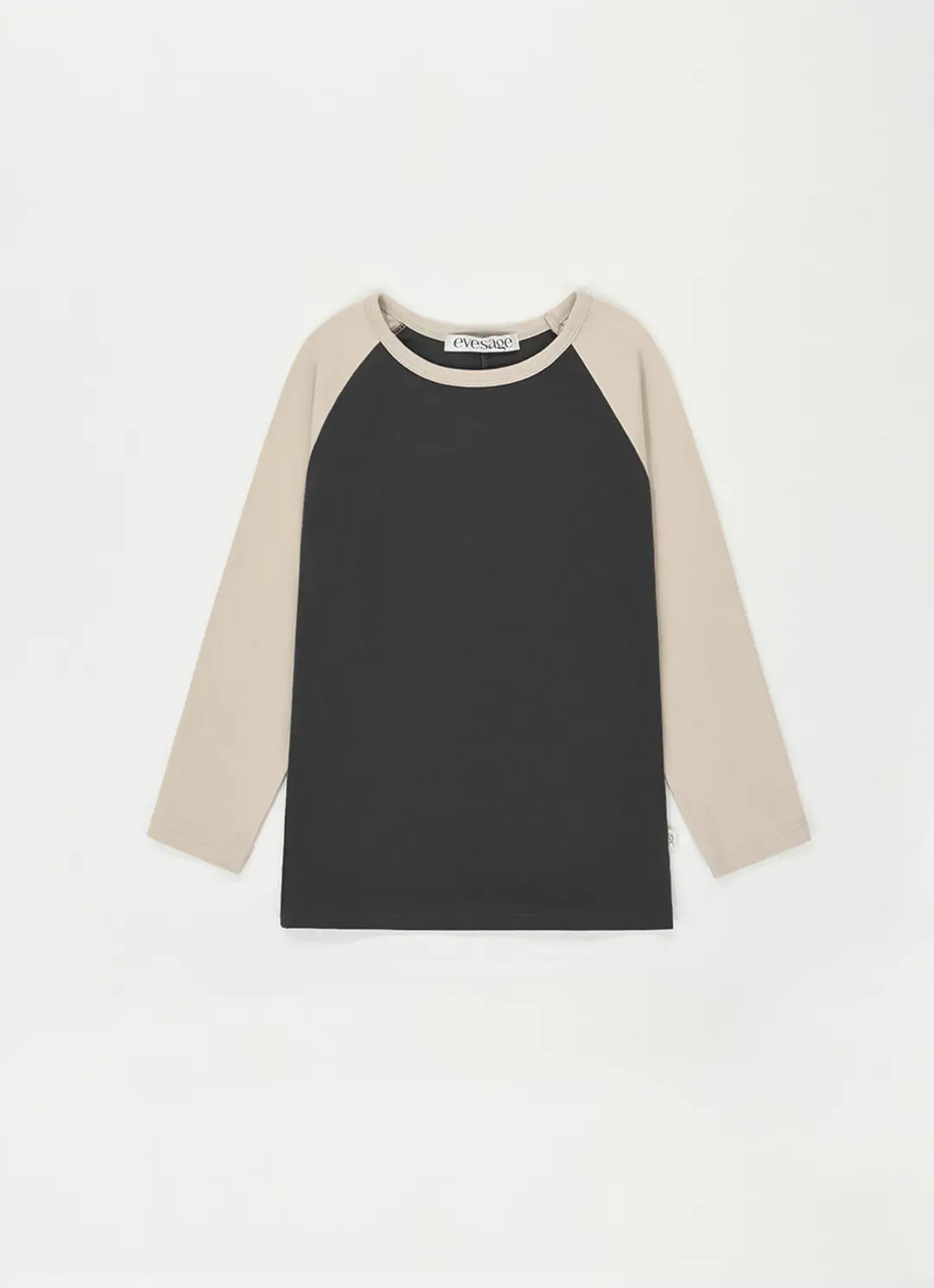 이브세이지 Raglan Sleeve span tee (charcoal) 상품 이미지 3