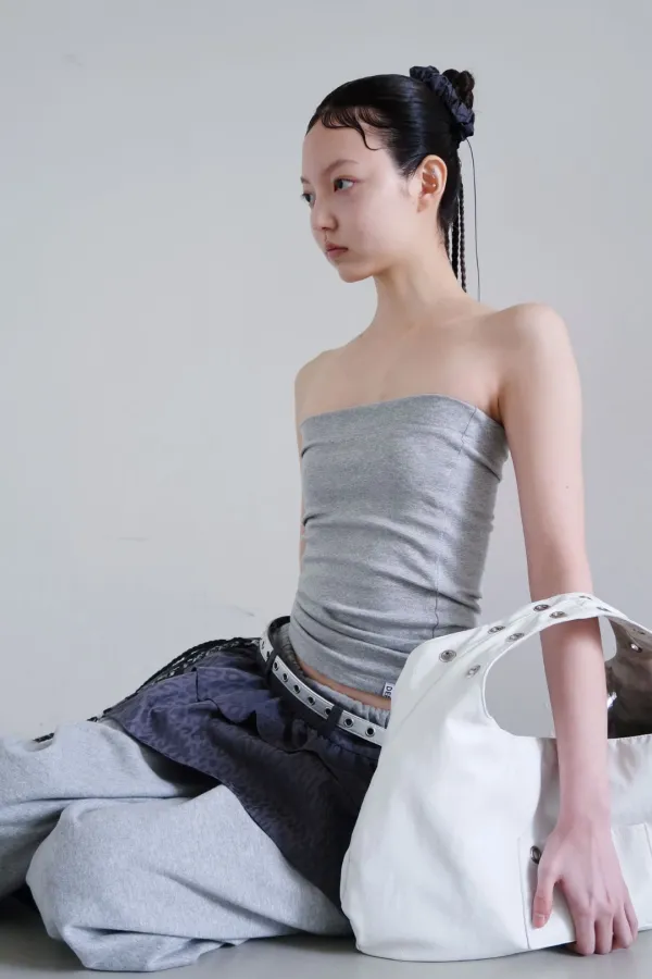 TUBE TOP - GRAY