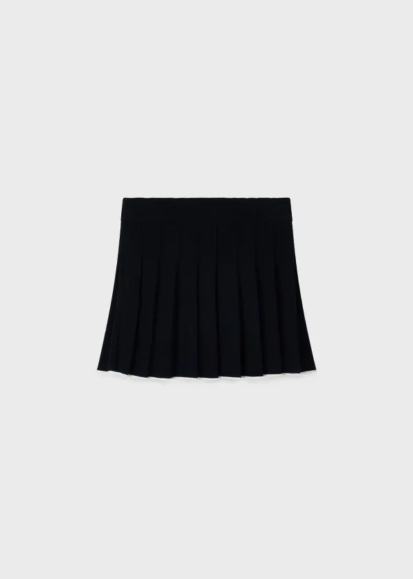 PR Club Knit Skirt Black
