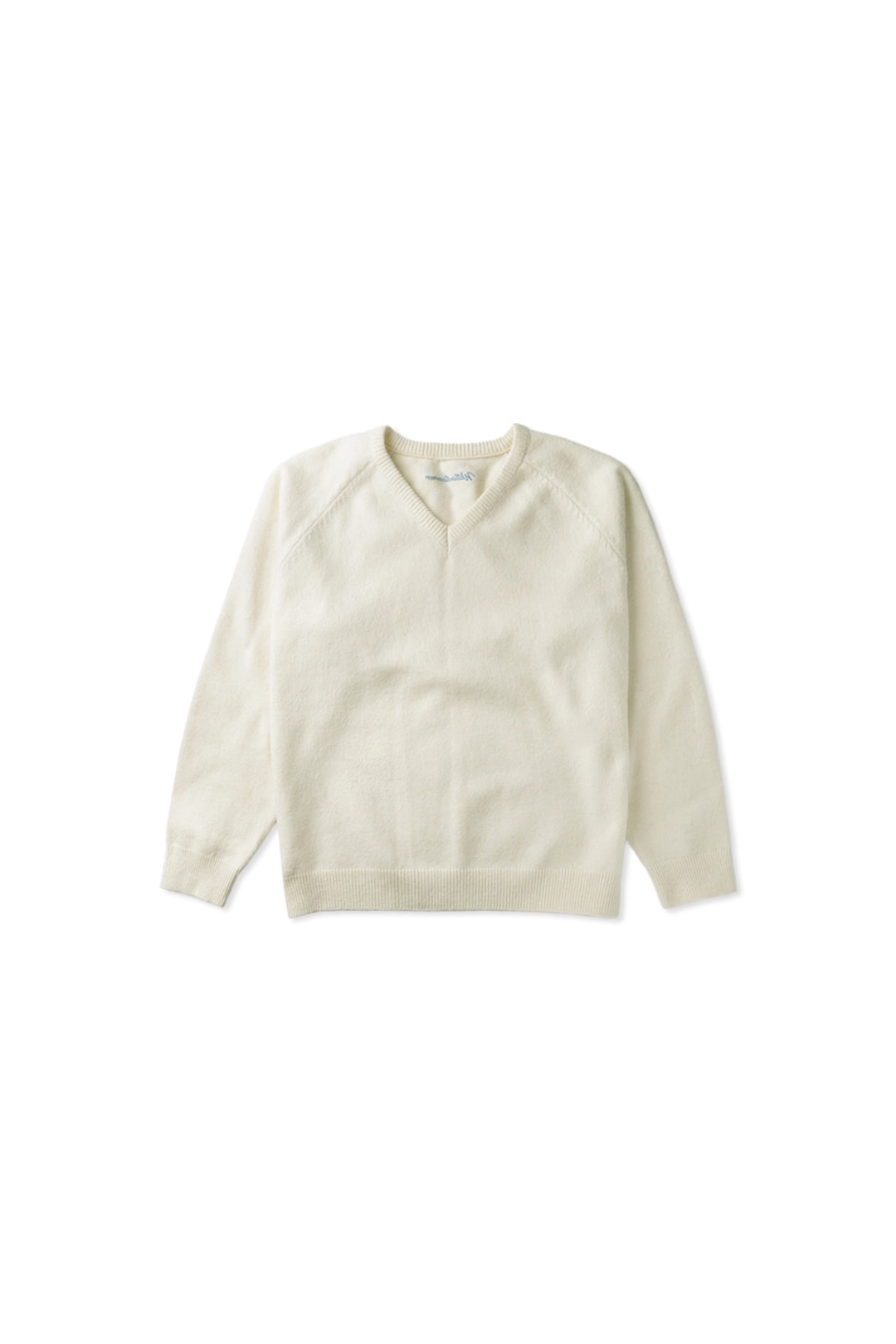 위드아웃썸머 Wool blend v-neck knit_ivory 상품 이미지 1