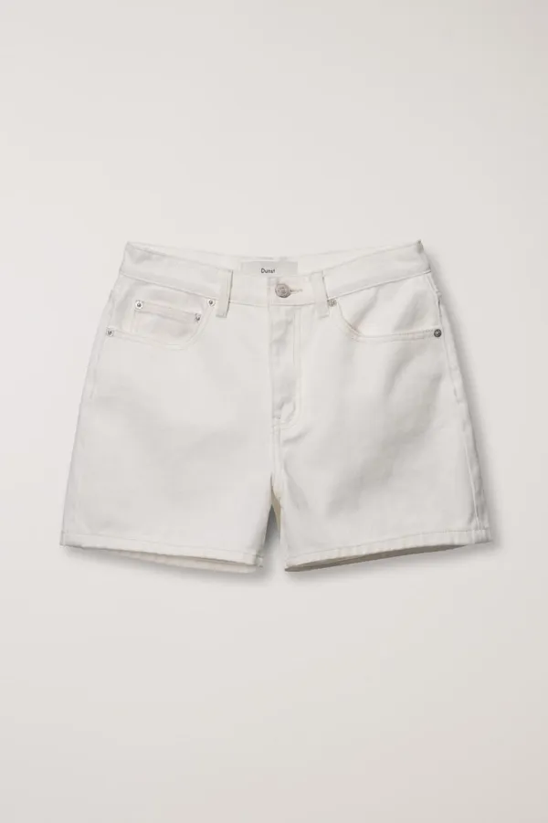 MINI DENIM SHORTS IVORY