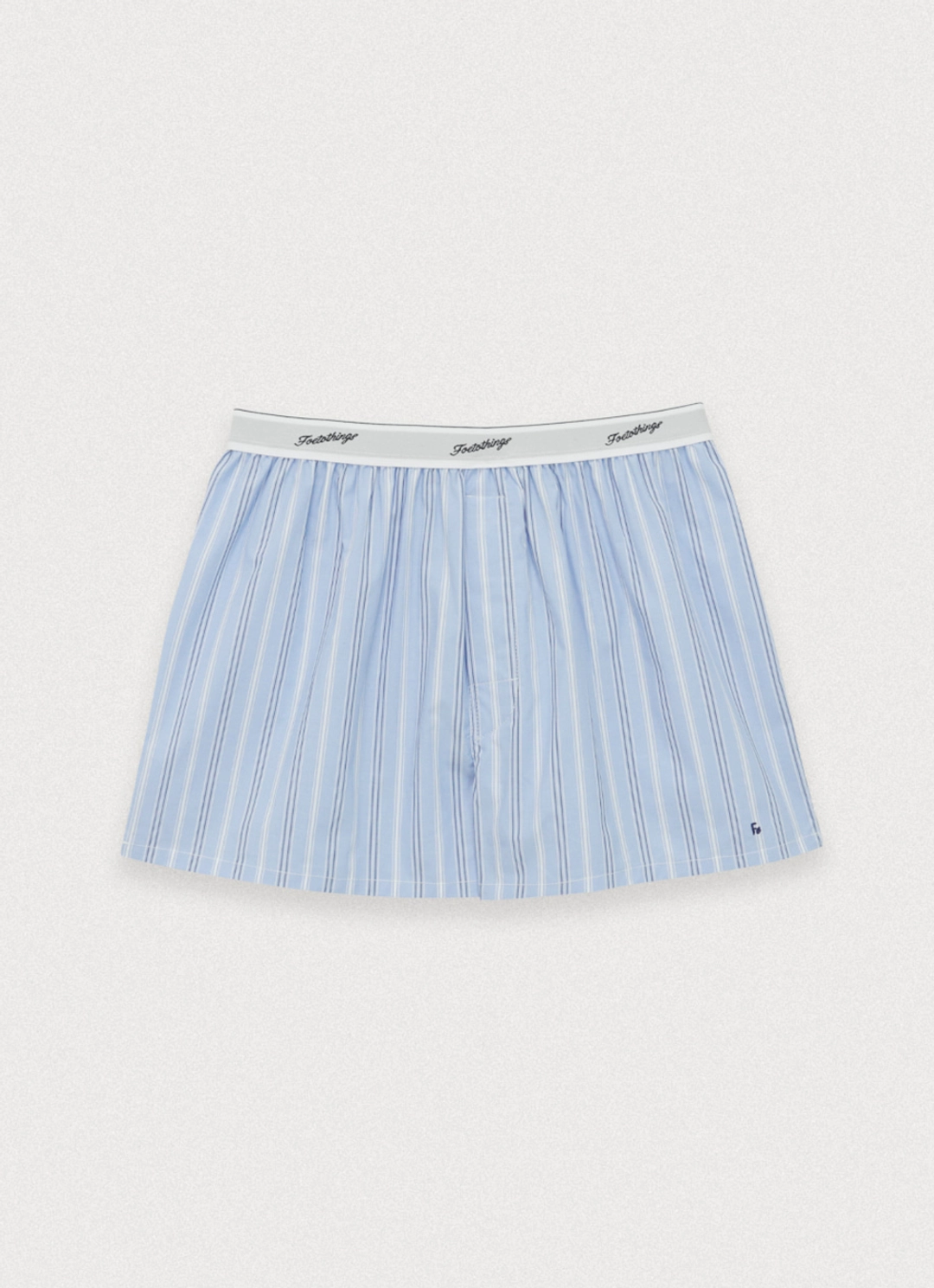 포에토 Terrace logo banding shorts - blue/navy 상품 이미지 1