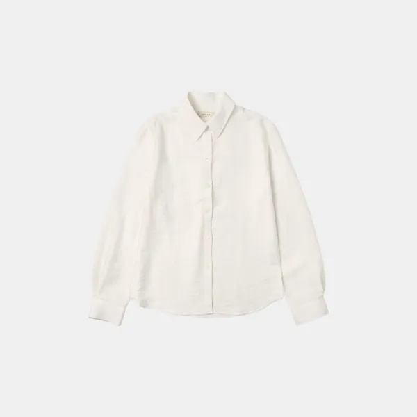 SITP5208 시스루 내추럴 ST 셔츠_White