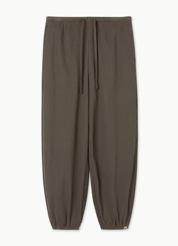 Rib jogger pants #3 (Warm ver.)_Chocolate Chip