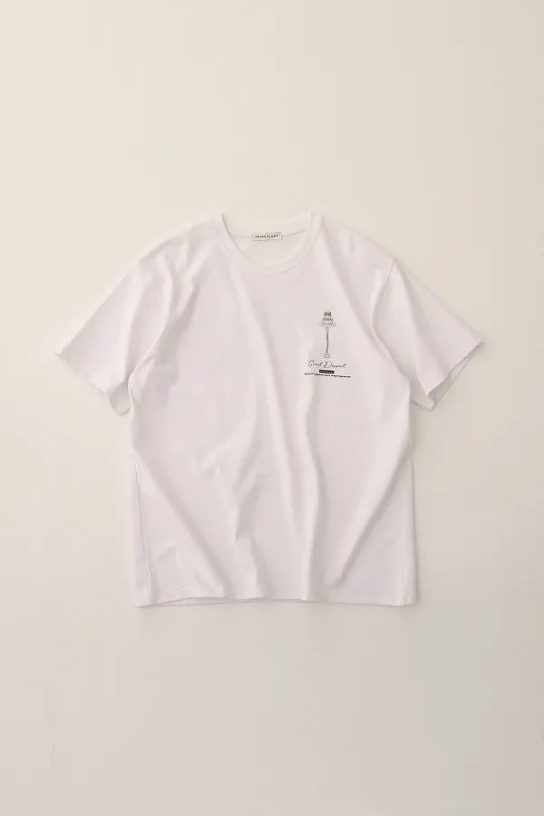 Cake T-shirt, Ivory