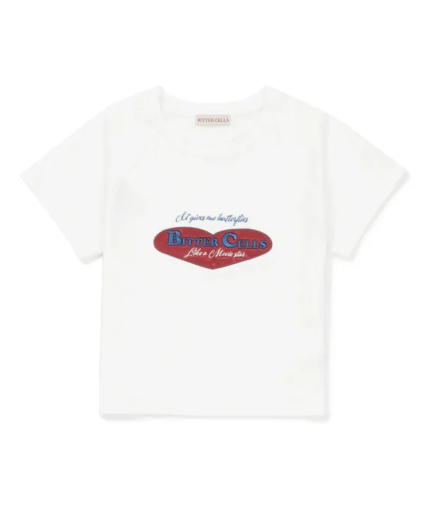 Bella Logo Tee-Ivory