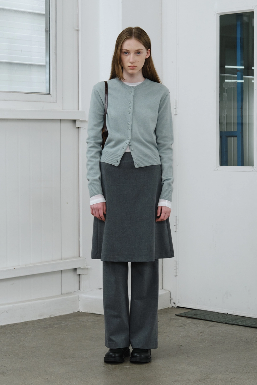 브렌다 브렌든 conceal skirt - grey 상품 이미지 2