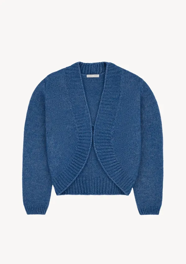 Darcy Bolero Cardigan in Blue