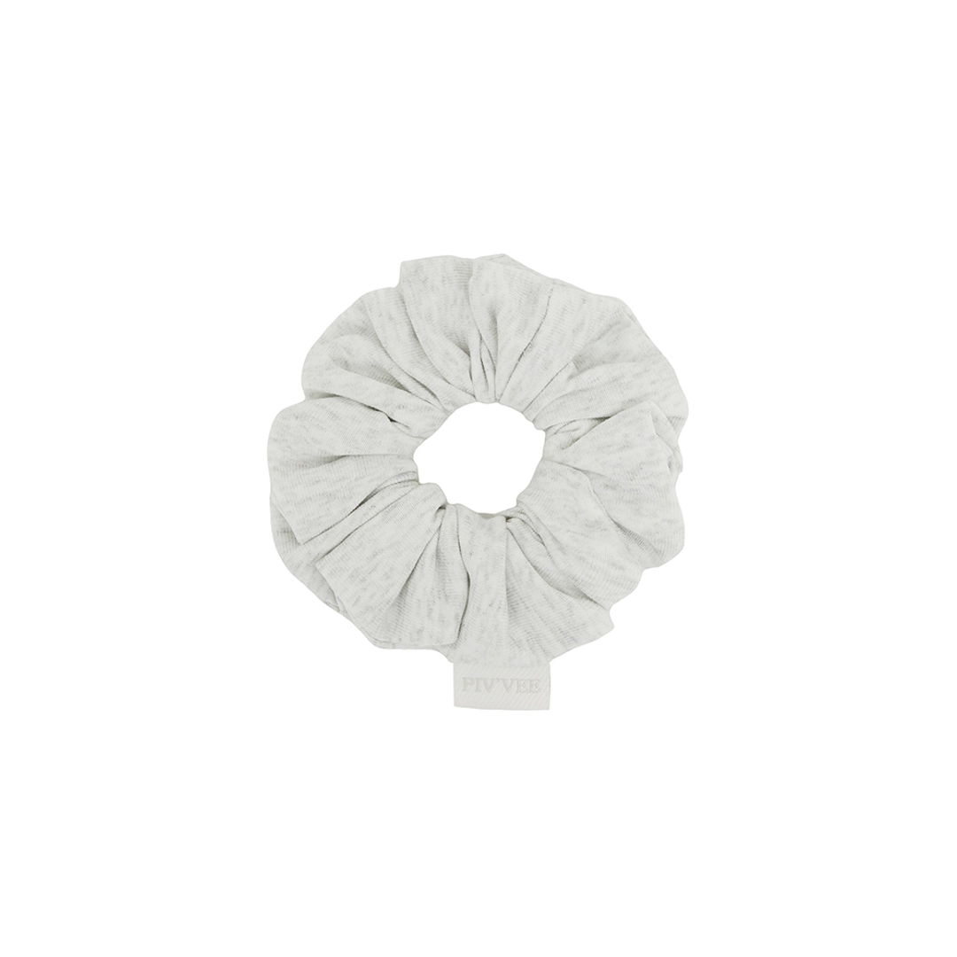 피브비 Cotton Jersey Scrunchie (snow grey) 상품 이미지 2