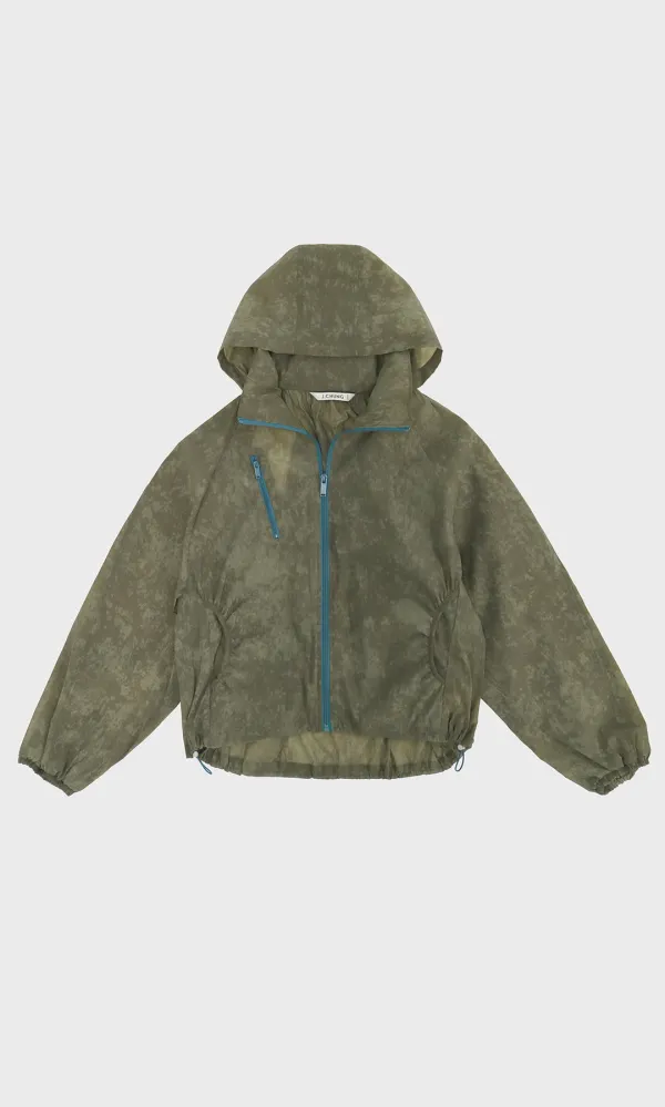 [BEST] Color Point Windbreaker_Khaki