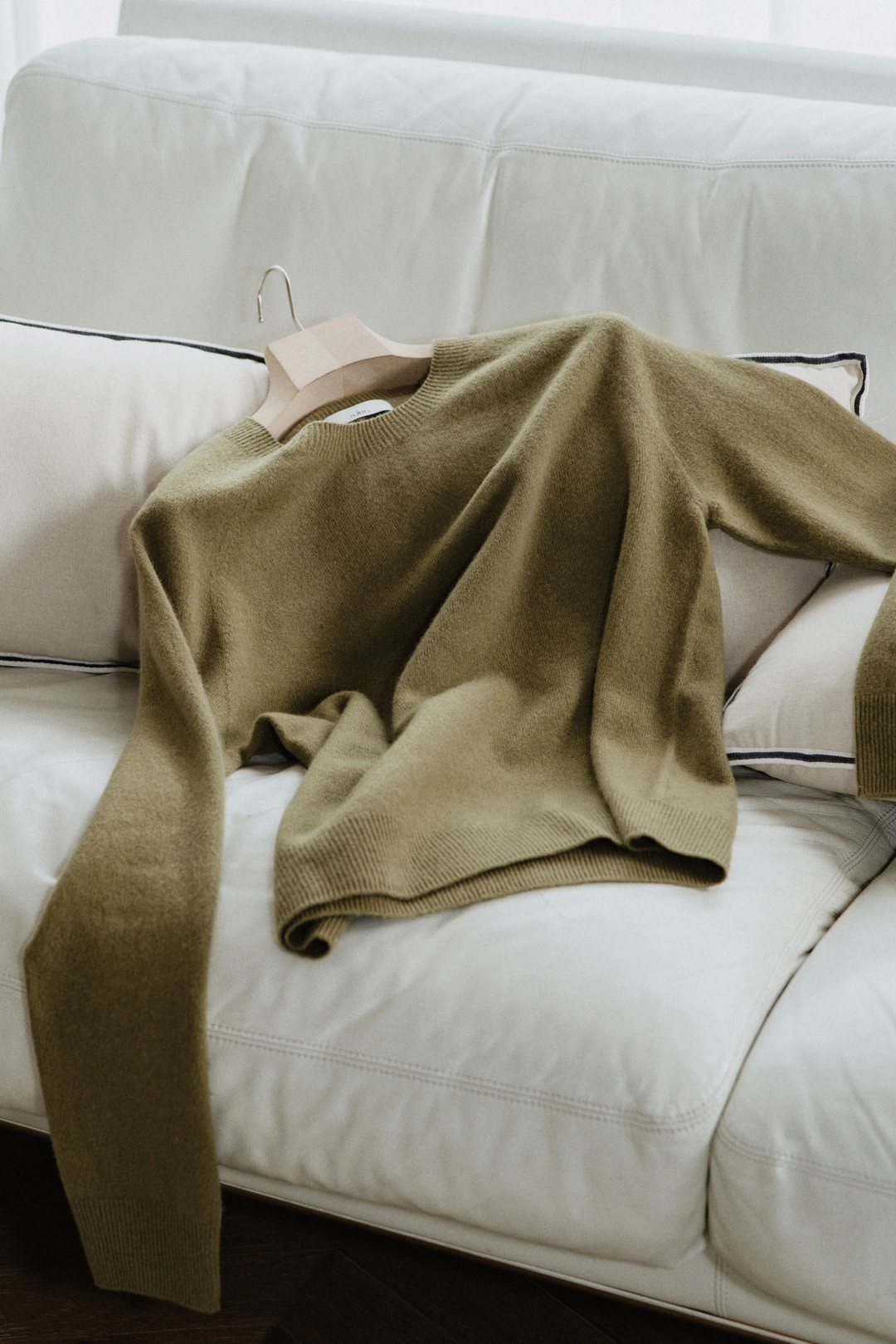 스앨더 40730_Wool Cashmere Essential Crewneck Knit TD 상품 이미지 1