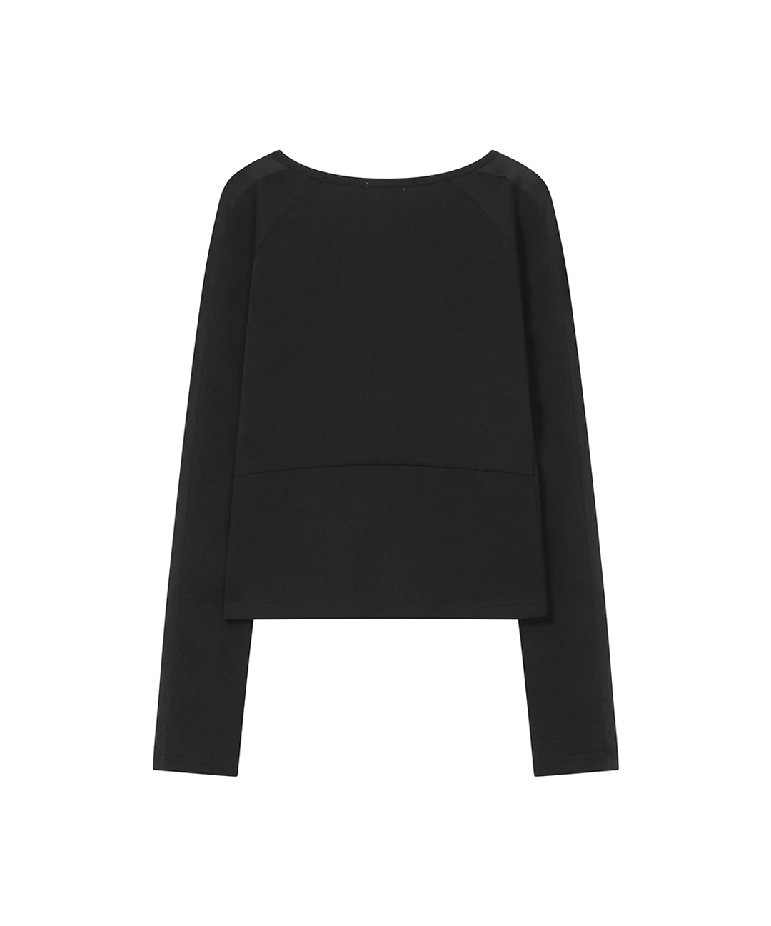 미세키서울 Shirt combination long sleeve BLACK 상품 이미지 2