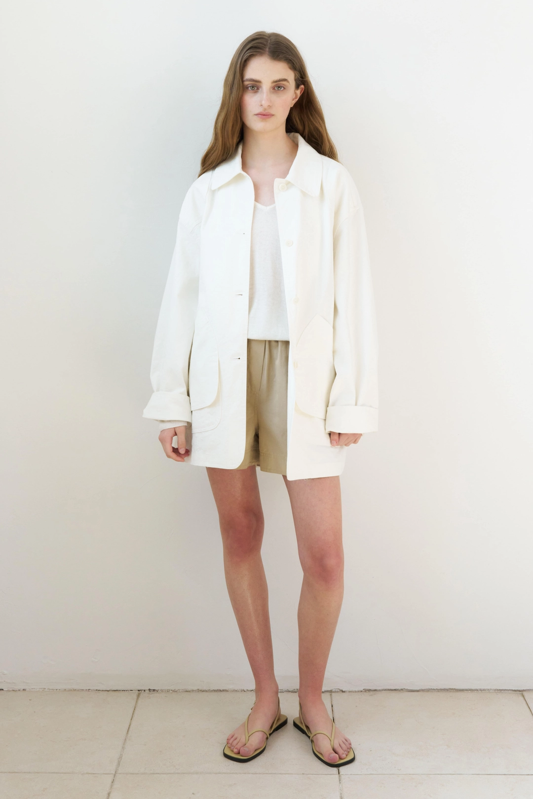 르닐 Billie Work Jacket (Ivory) 상품 이미지 1