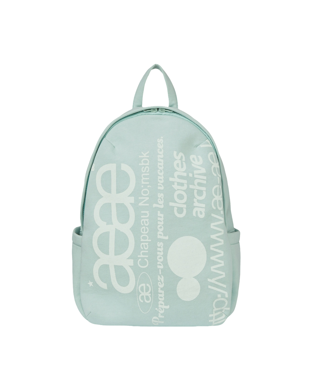 에이이에이이 WEB LOGO BACKPACK [MINT] 상품 이미지 1
