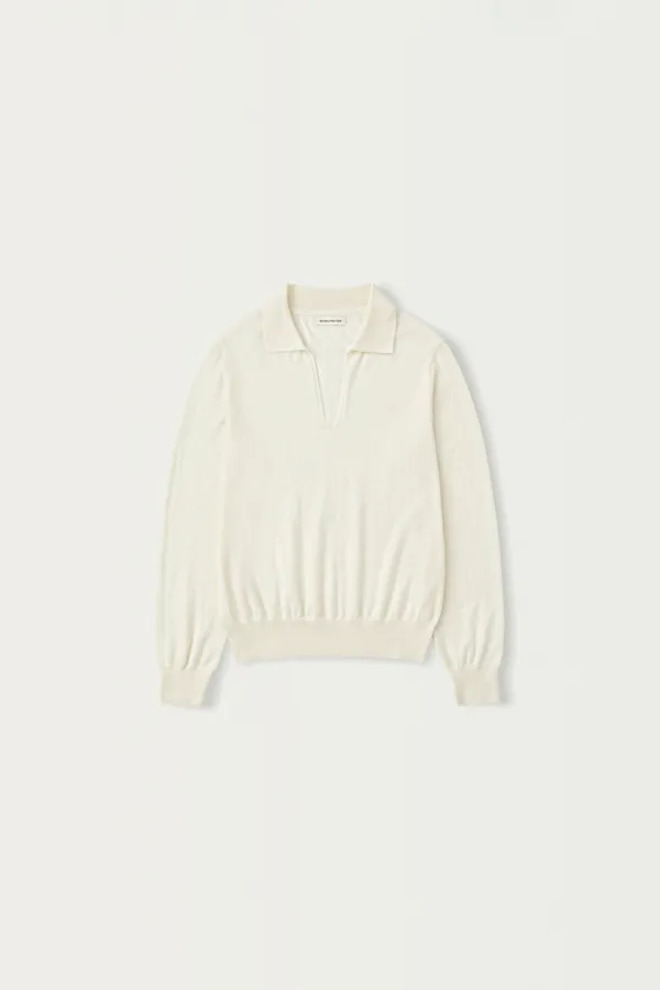 2ND / Vera collar knit (Milk ivory)