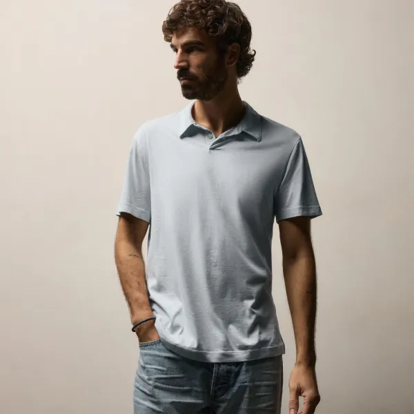 Brushed Lotus Polo - Memory