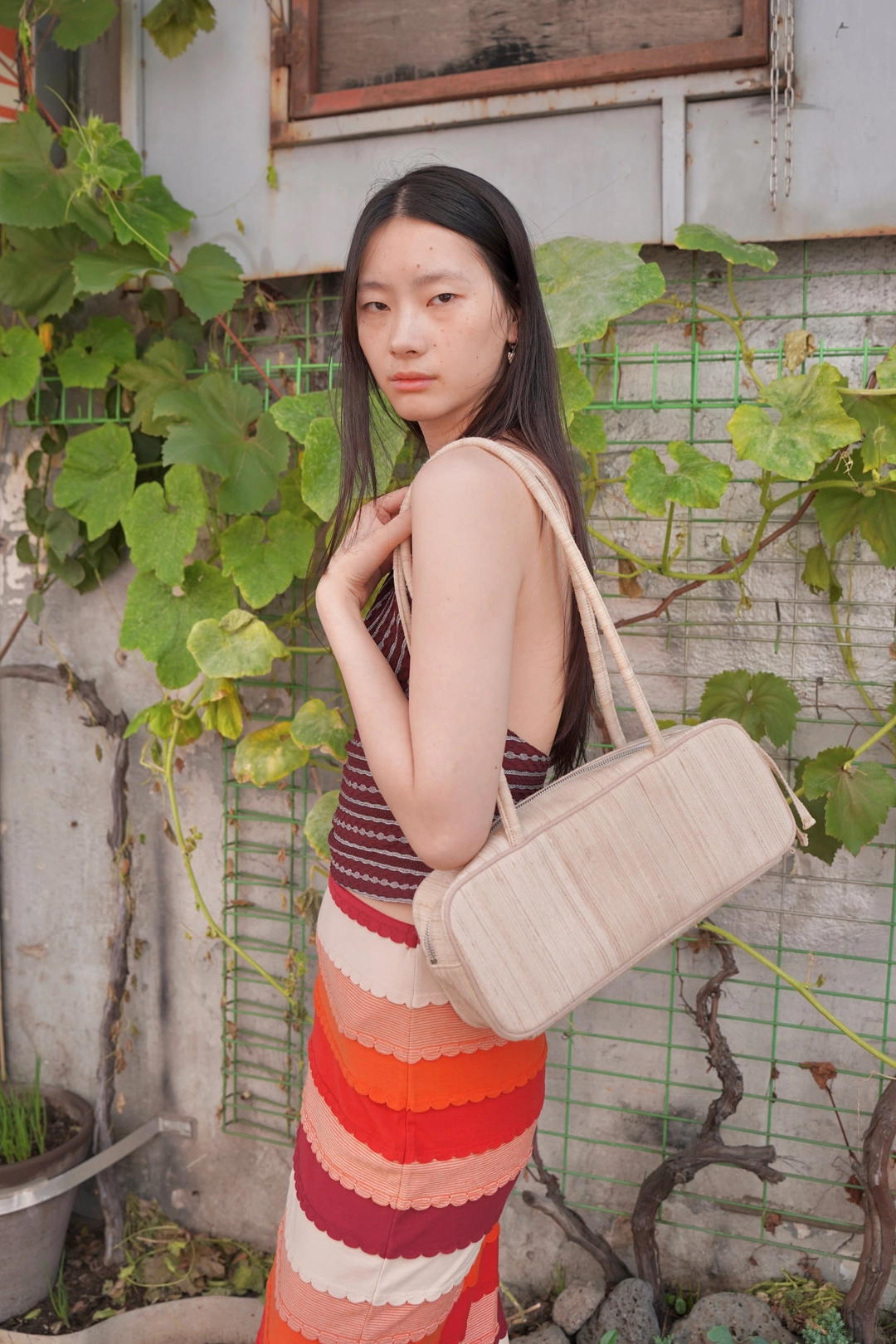 누아누 Serin Long Skirt_Multi 상품 이미지 3