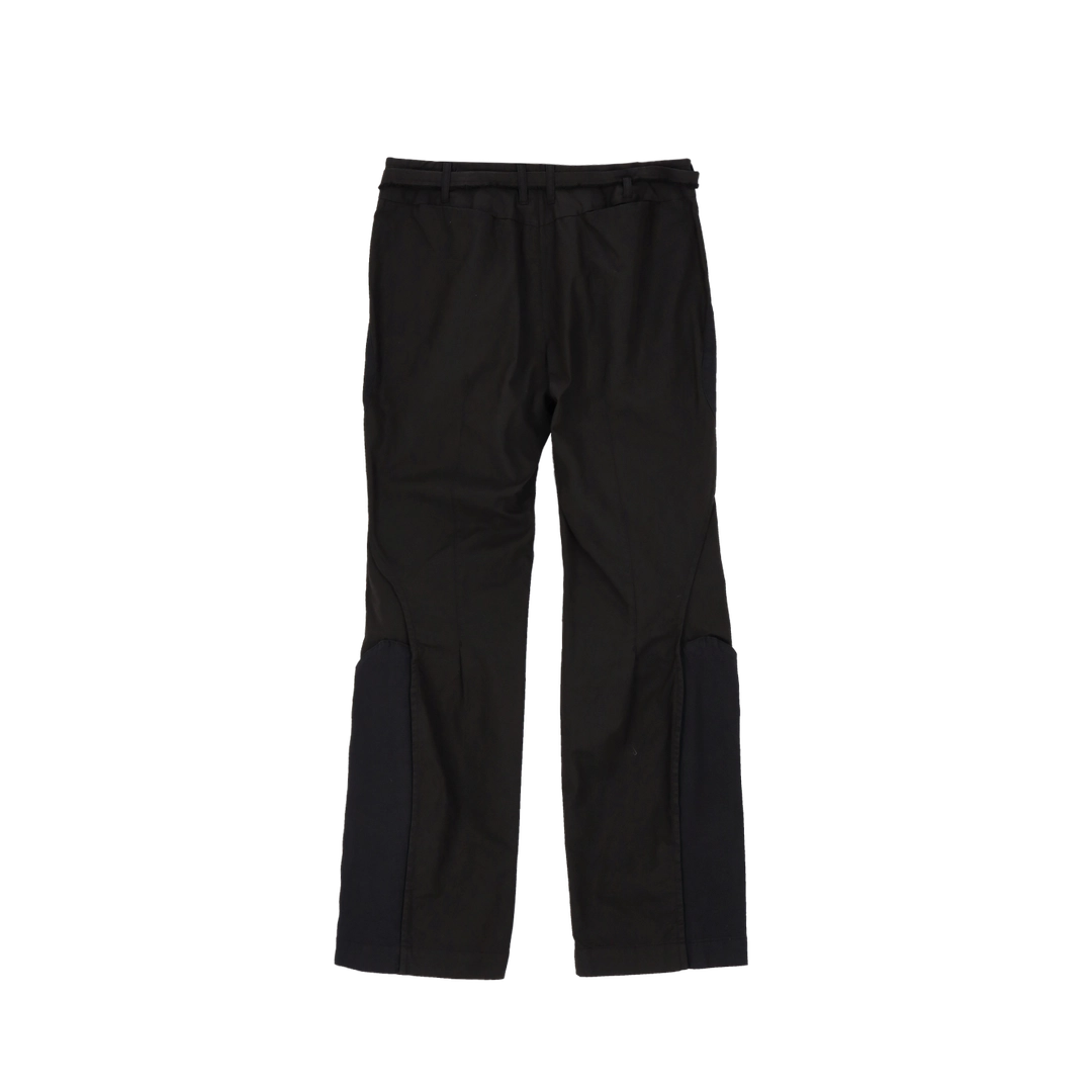 코스트퍼킬로 BELTED CHINO PANTS BLACK 상품 이미지 3