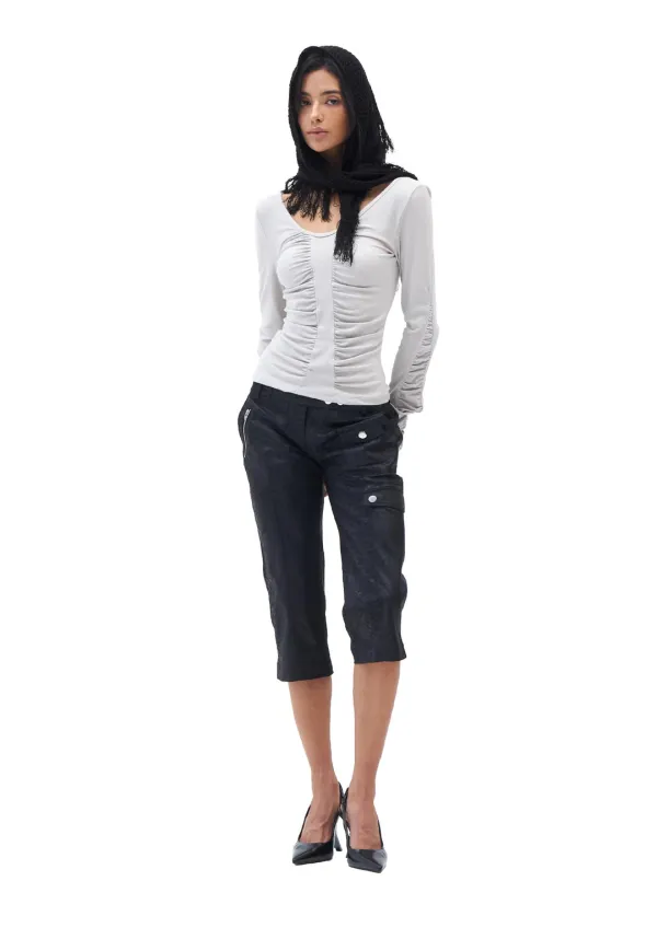 [Pre-order] Python Capri Pants [Black] *9/21 발송예정