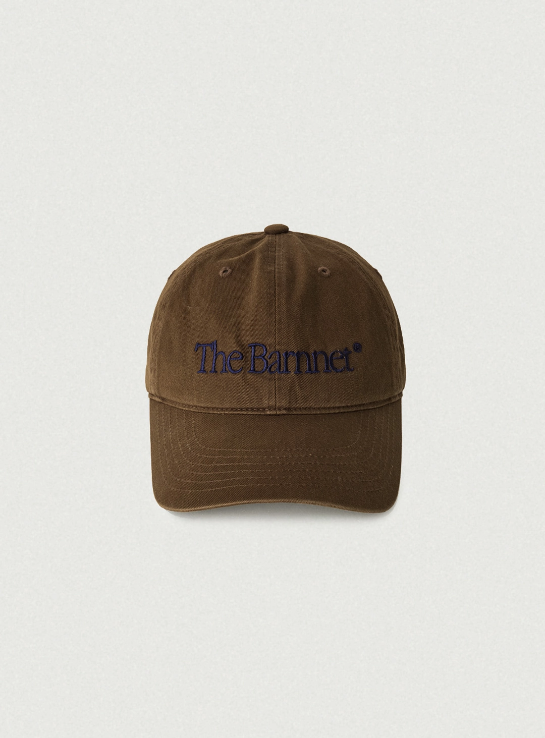 더바넷 Logo Ball Cap_Brown Navy 상품 이미지 1