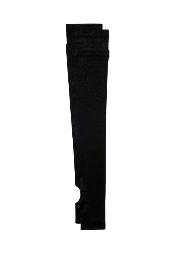 HIGH SOCKS, BLACK