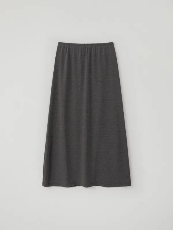 Maxi Banding Skirt(Charcoal)