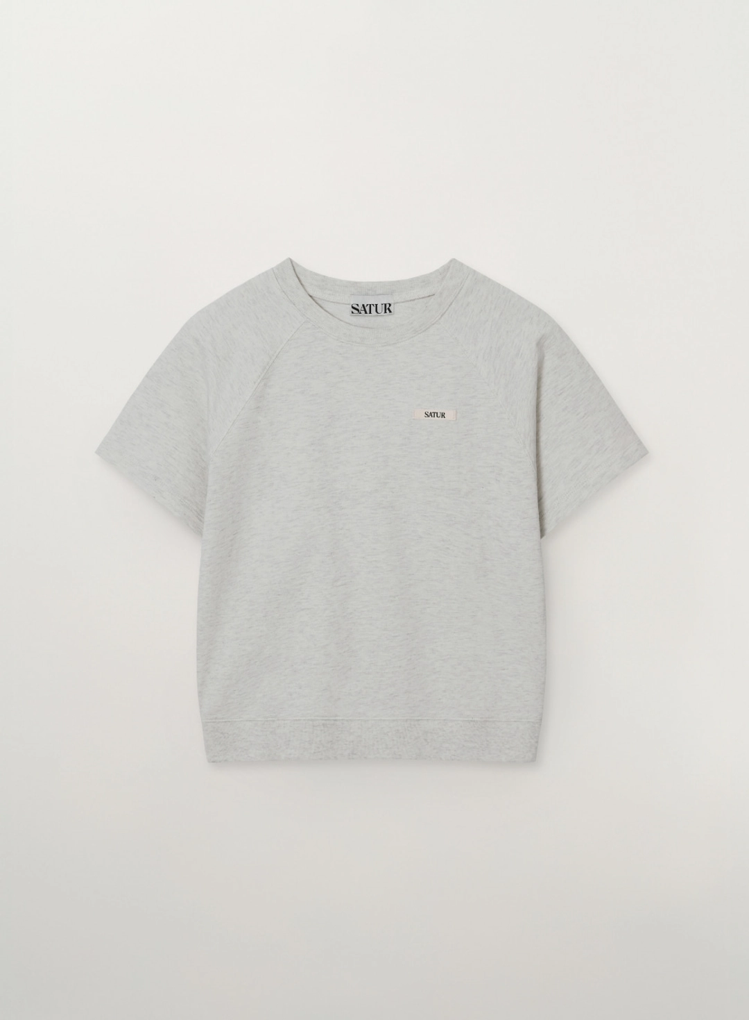 세터 [이민정 Pick] (W) Basic Half Sweatshirt - Oatmeal 상품 이미지 1