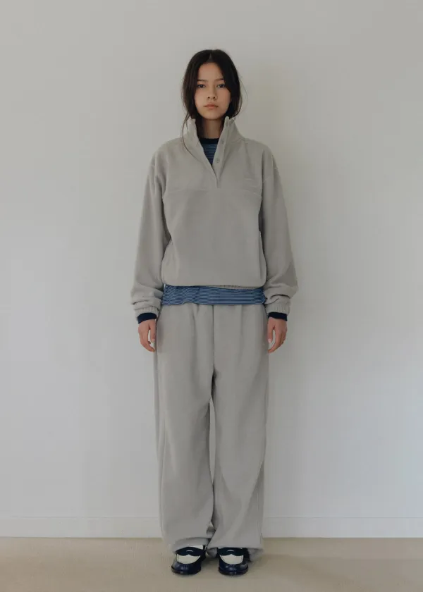 Jeff fleece pants (light khaki)