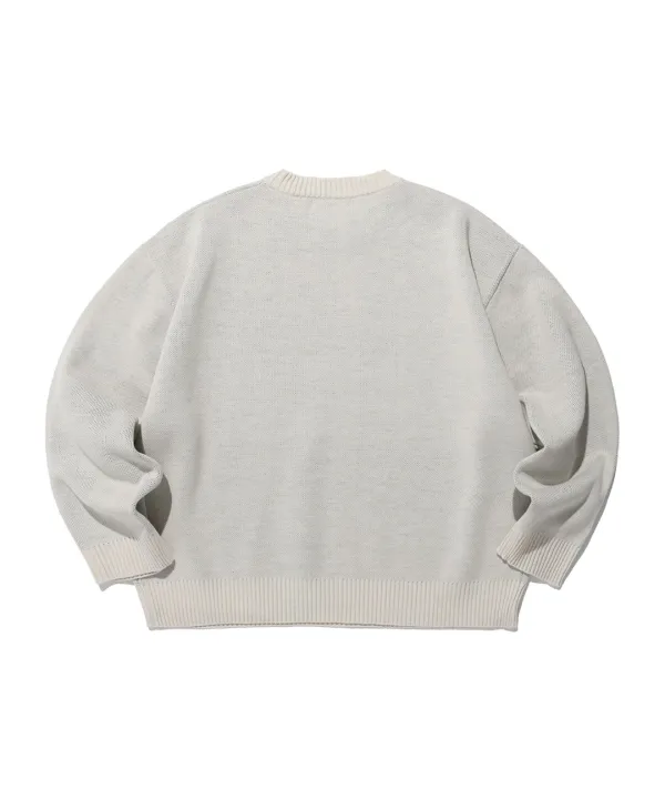 tornado logo knit[ivory]