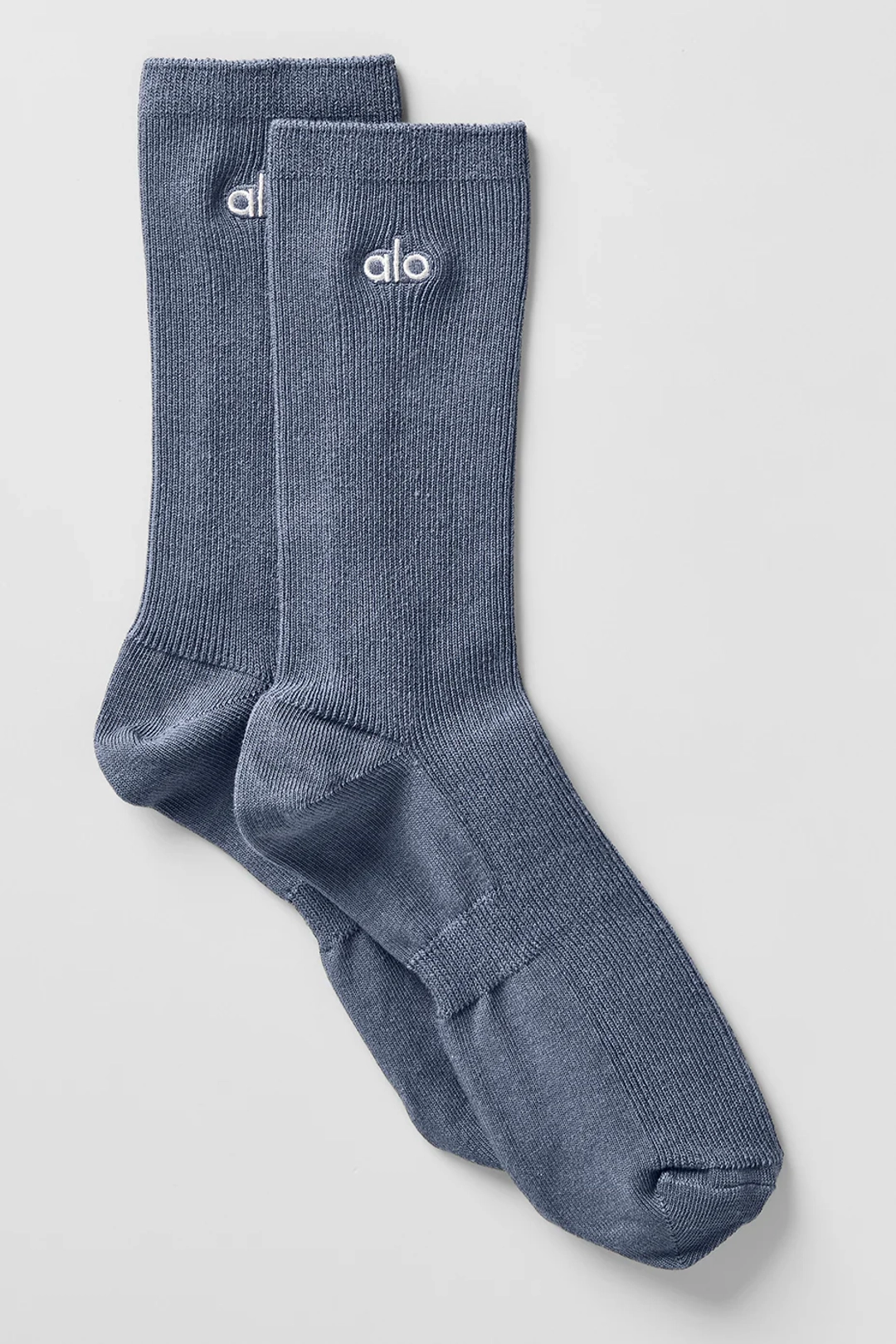 알로요가 Unisex Half-Crew Understated Sock - Bluestone 상품 이미지 1