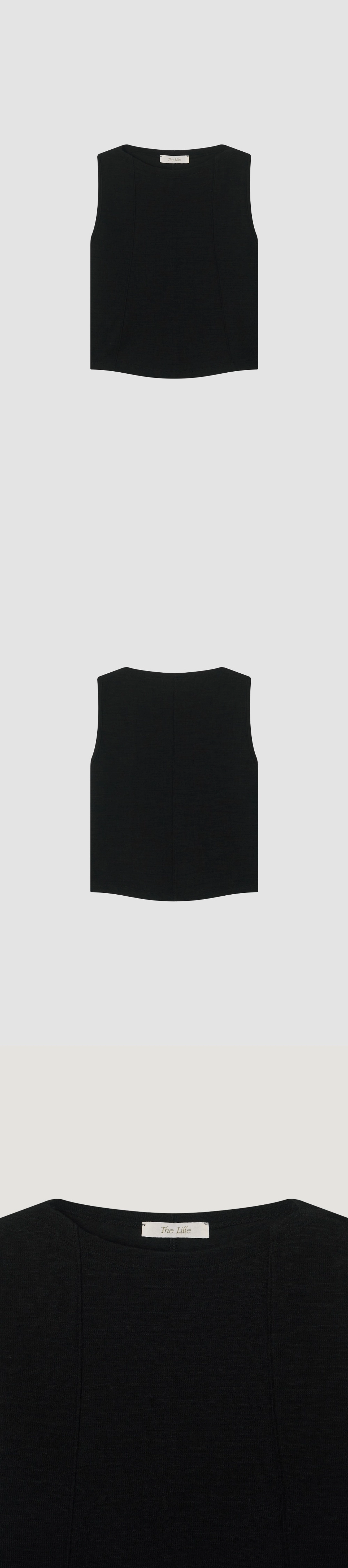 더릴 Blair Boat Sleeveless_Black 상품 이미지 1