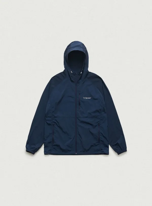 Oversized Aero Hooded Jacket_Navy
