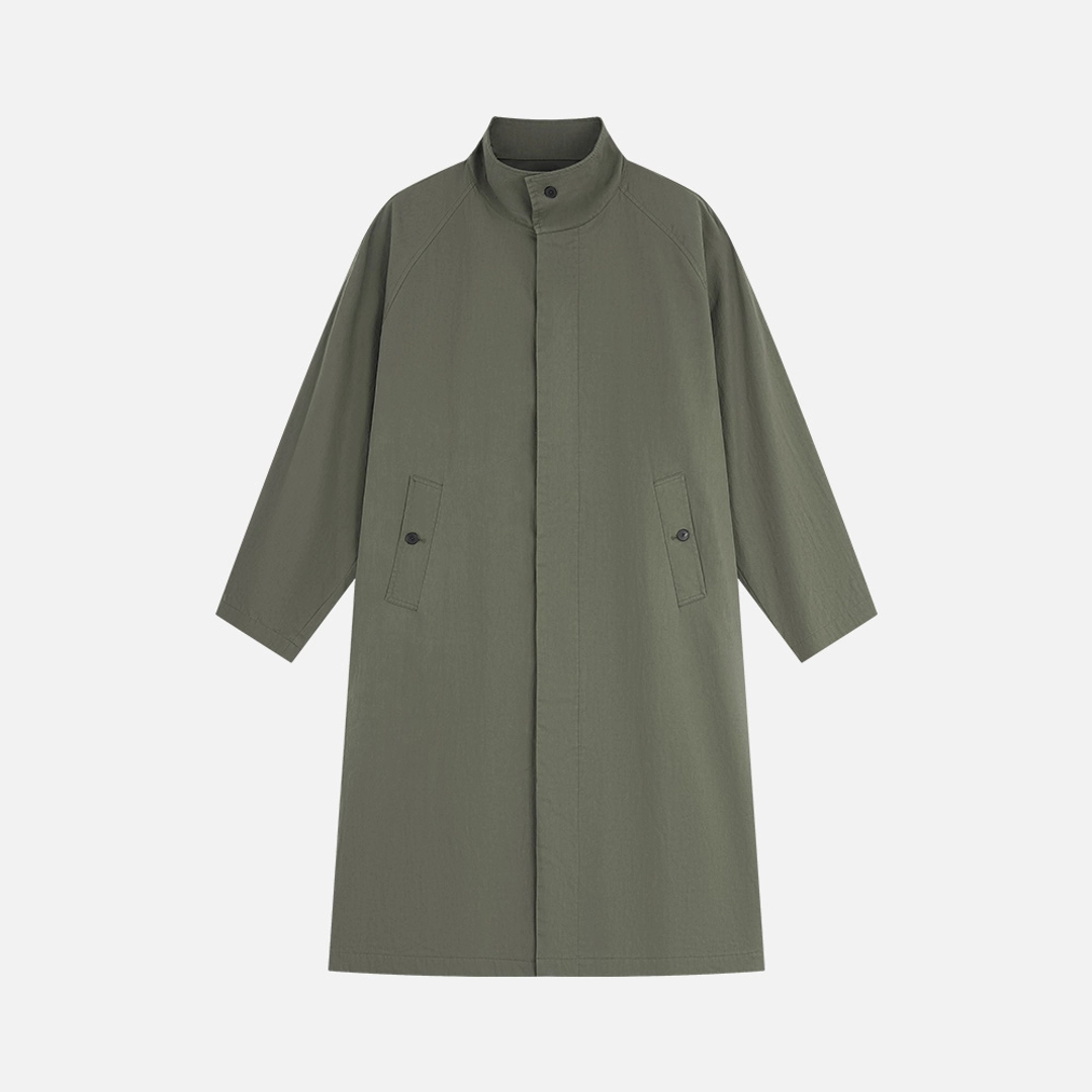 시야쥬 SIOT4205 필드 트렌치 롱 코트_Khaki gray 상품 이미지 2