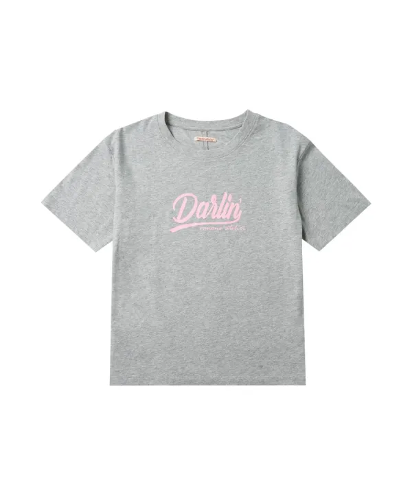 A3524 Darling 티셔츠_Melange gray