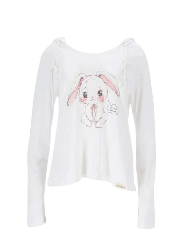 SULKING RABBIT HOODIE