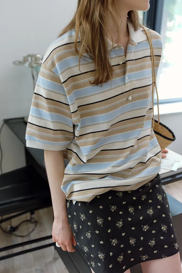 2nd. Roa PK Shirt (beige)