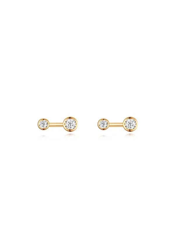 [G] Dia Dot Studs