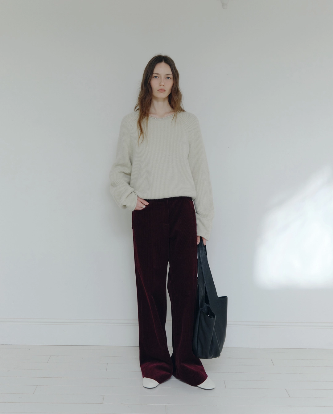 포유어아이즈온리 Nils Cashmere Raglan Knit 상품 이미지 2