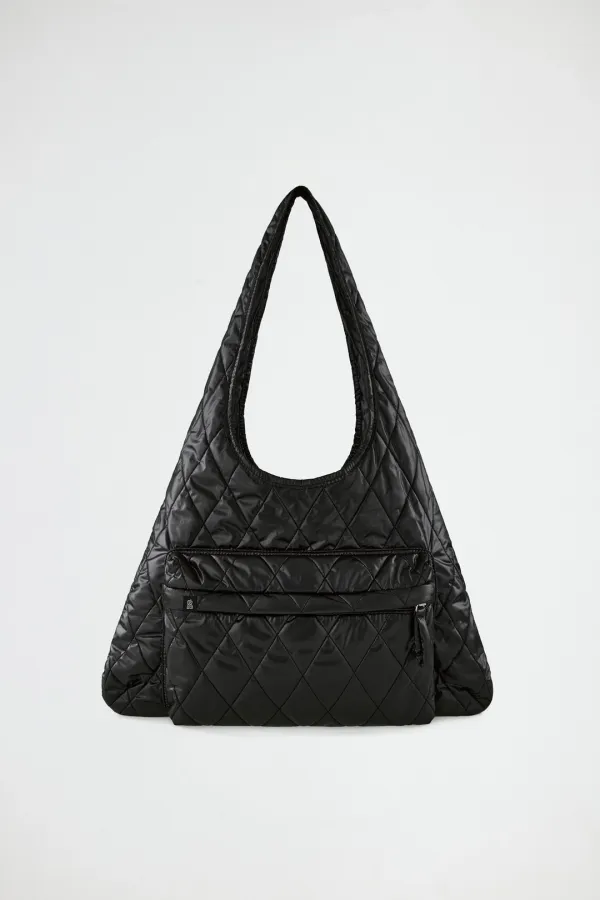 [CORE] QUILTED BAG - BLACK