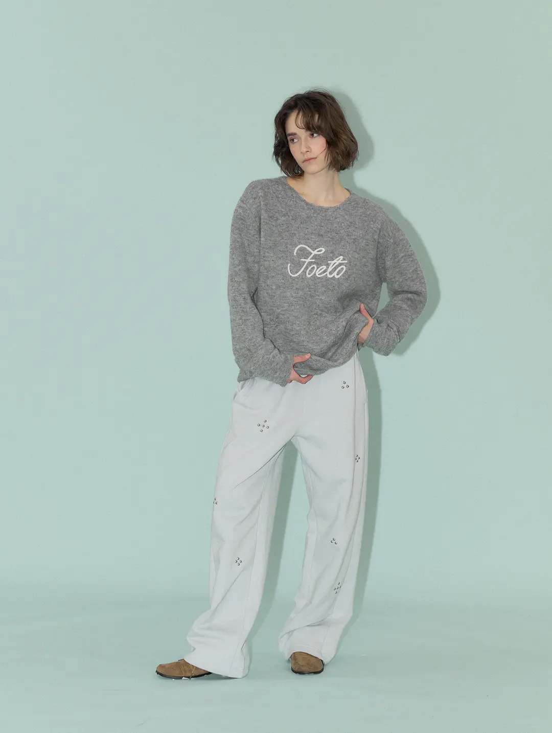 포에토 CHARGER TRANING PANTS - BABY BLUE 상품 이미지 2