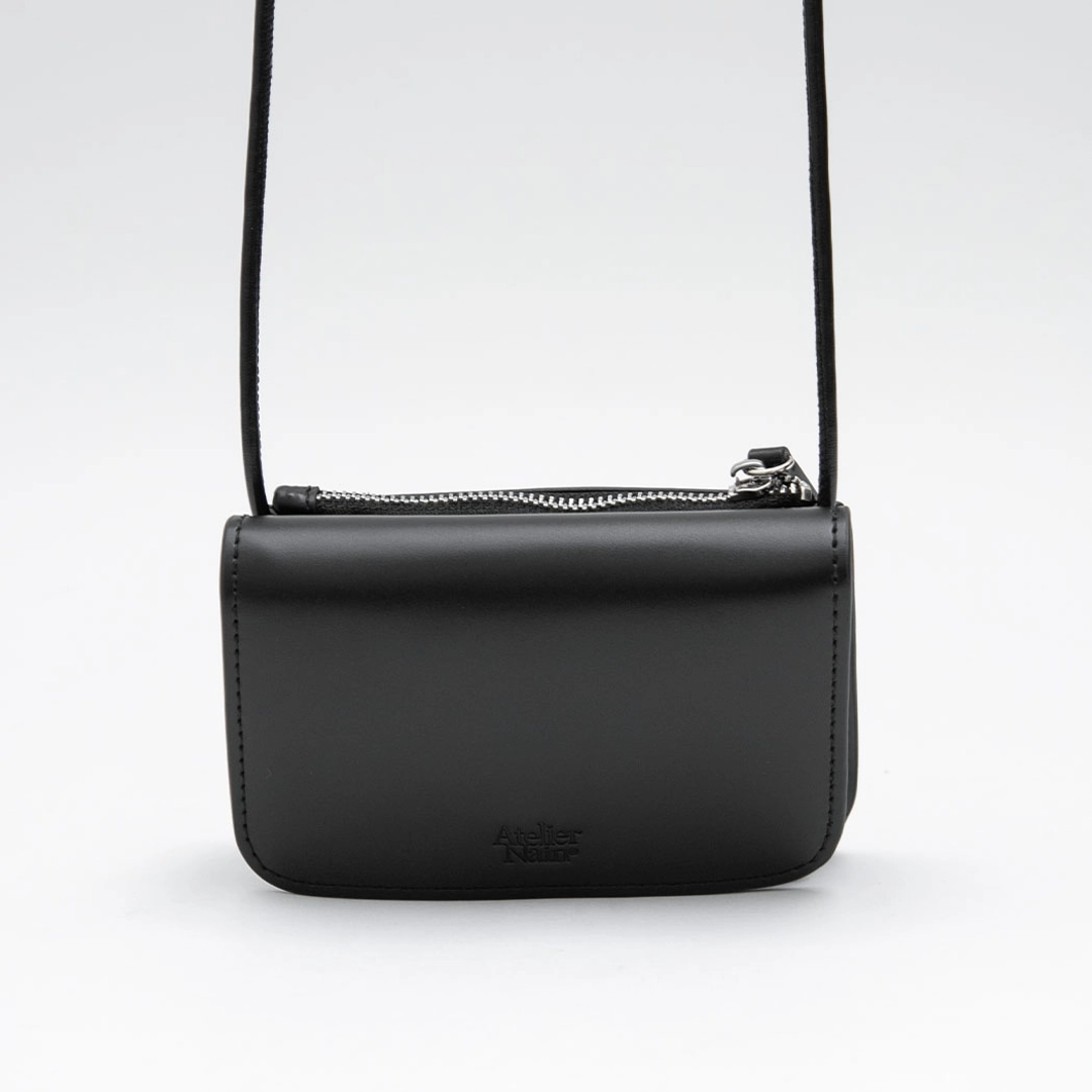아뜰리에 나인 (Z-B-2467)ATELIER NAIN GOODS LEATHER BELTED MULTI CARD WALLET 상품 이미지 2