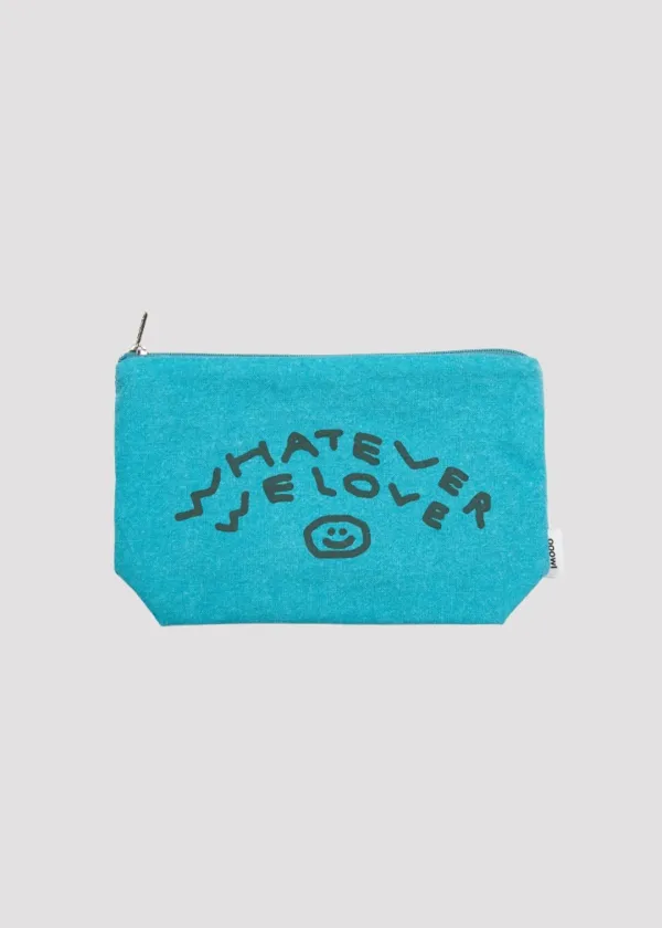 PIGMENT POUCH WE LOVE TEAL BLUE