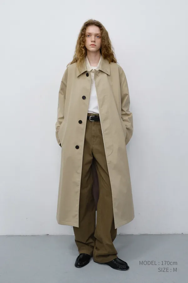 UNISEX REFINED MAC COAT BEIGE_UDTR6C102I2