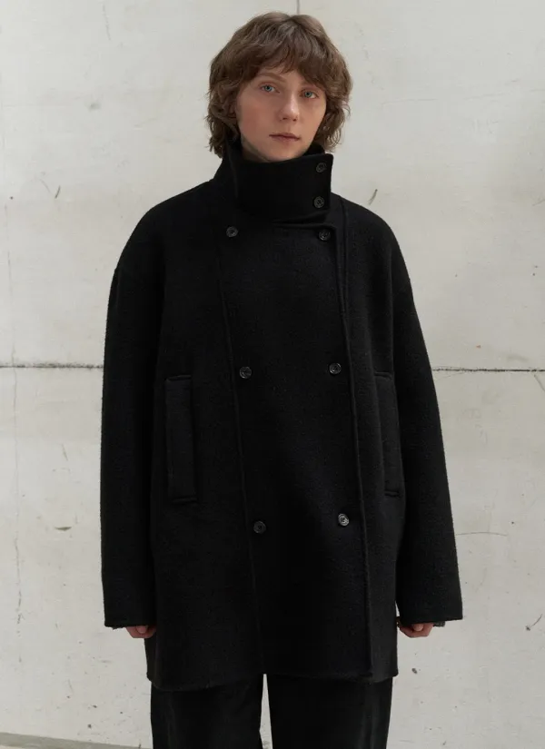 [9/18 예약발송] Alfredo Handmade Coat (Black)