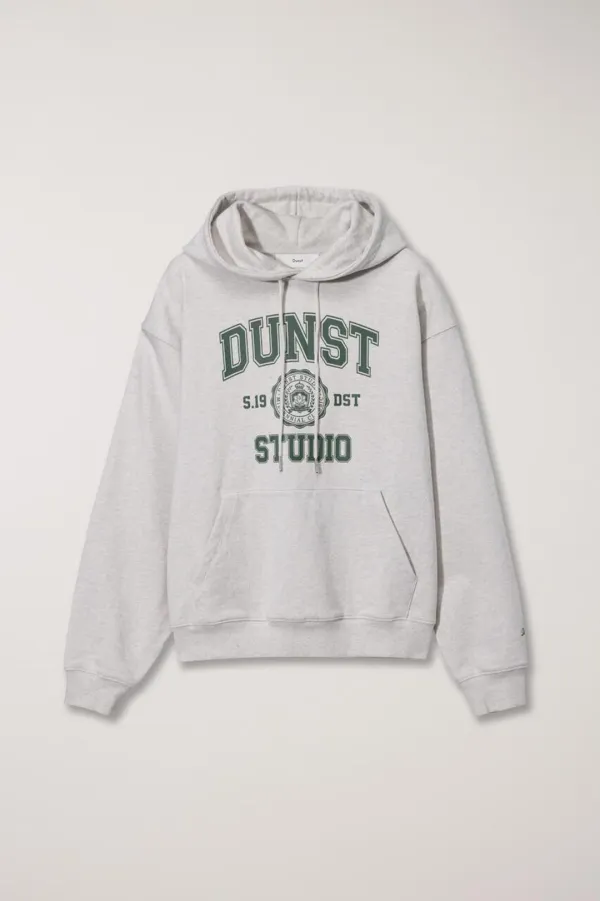 UNISEX CLASSIC LOGO HOODIE OATMEAL MELANGE