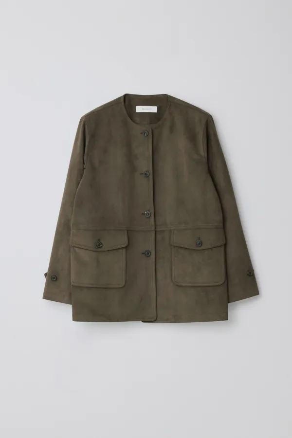 Mui Jacket (Suede Ver.) / Mocha