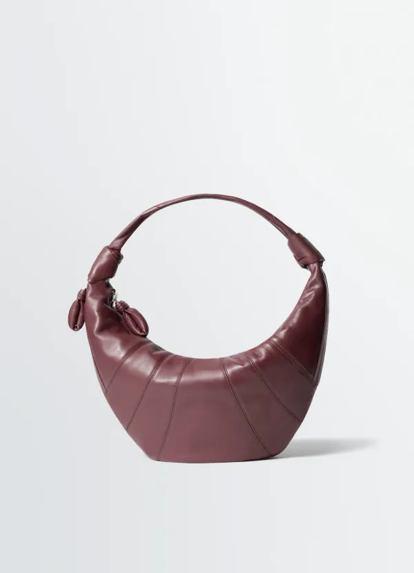 FORTUNE CROISSANT BAG IN LEATHER