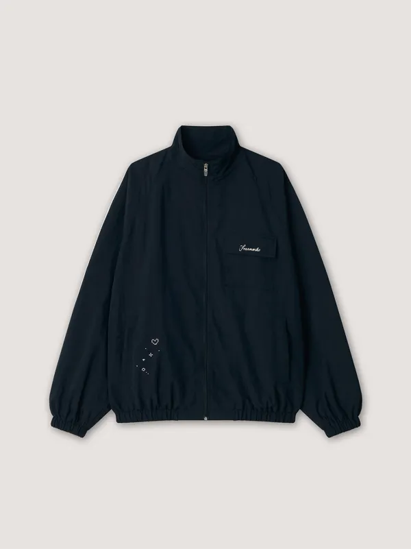 Feather Wind Jumper - Navy